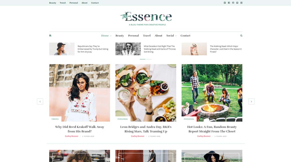 Essence Theme