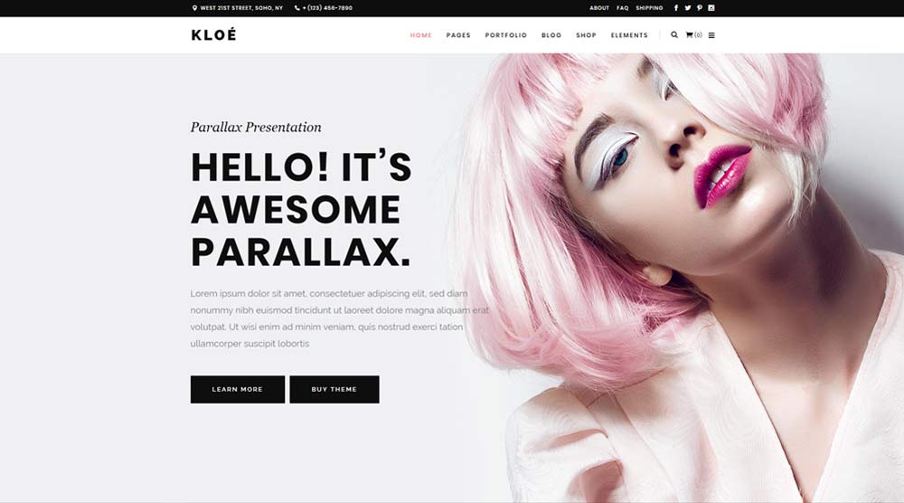 Kloe WordPress Theme