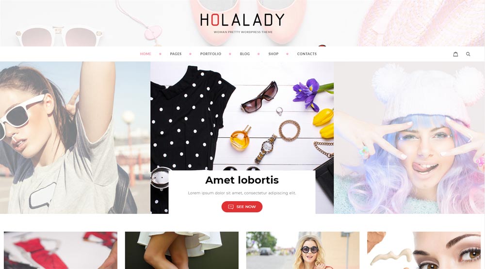 HolaLady Fashion Theme