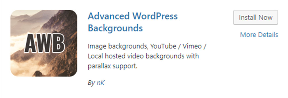 Advanced WordPress Backgrounds