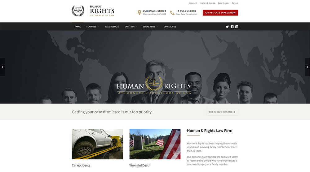HumanRights WordPress Theme
