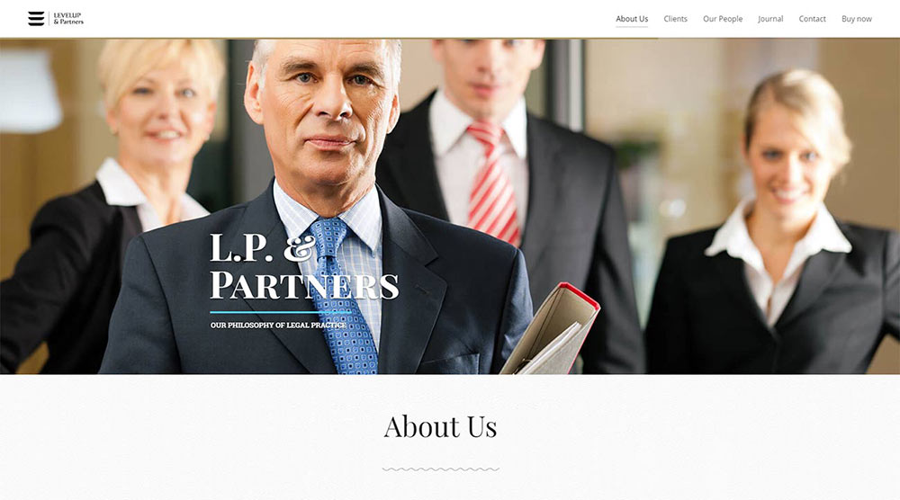 LEVELUP WordPress Theme
