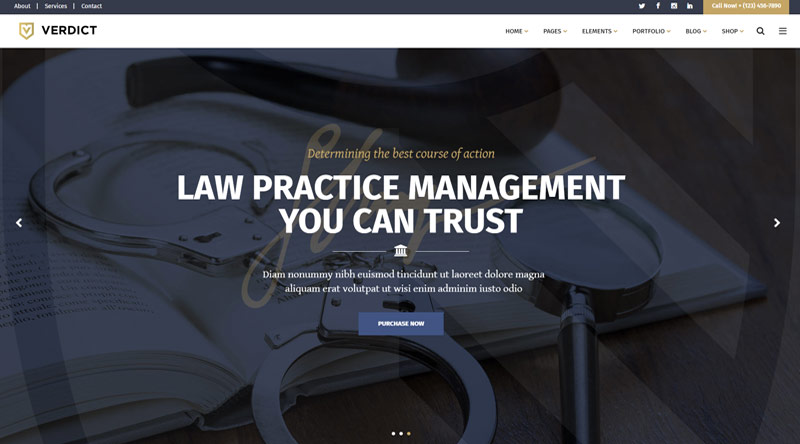 Verdict WordPress Theme