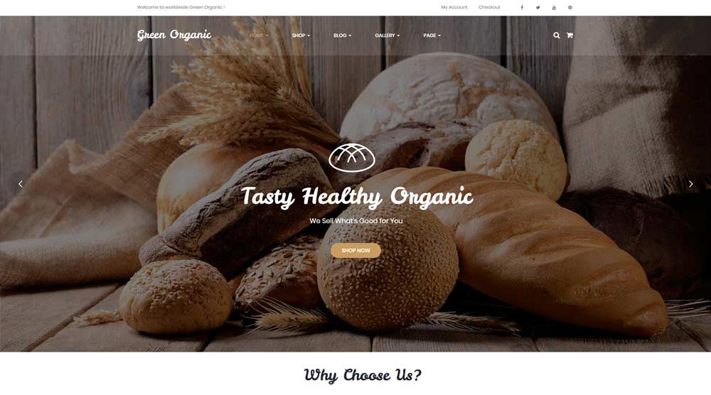green-organic-theme
