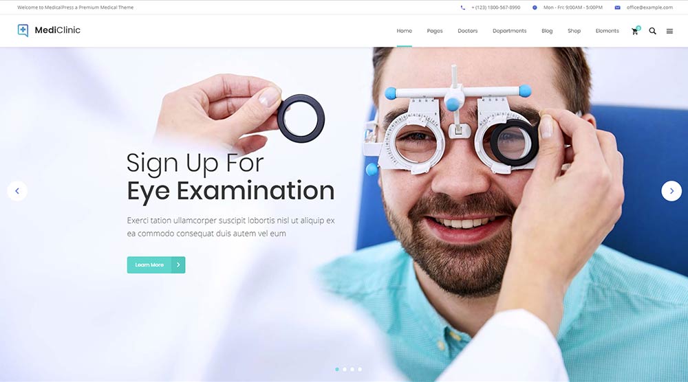 MediClinic WordPress Themes