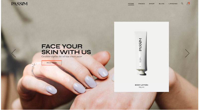 Passim WordPress Theme