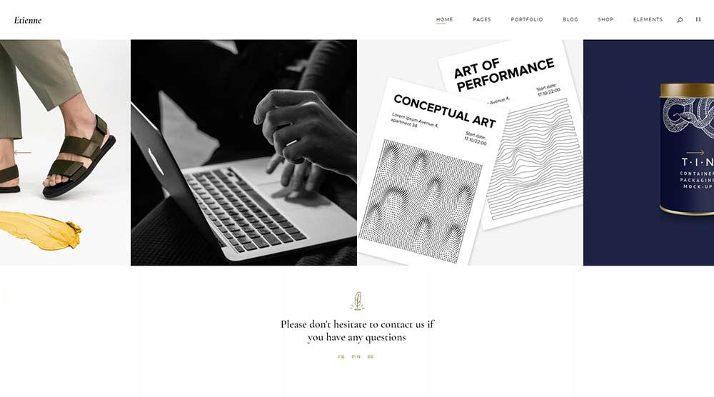 Etienne WordPress Themes
