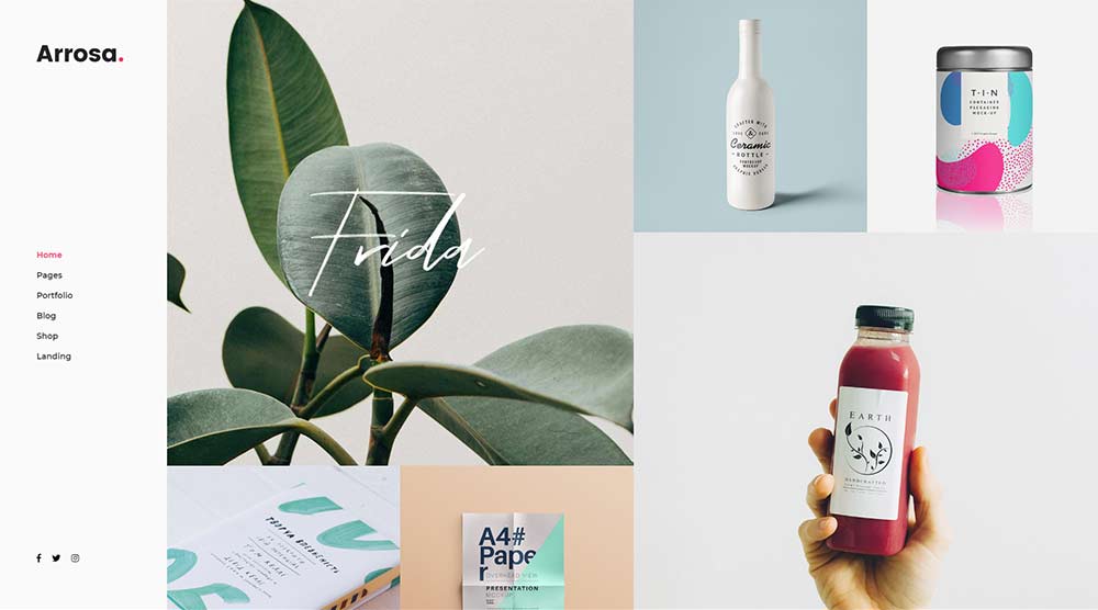 Arrosa WordPress Theme