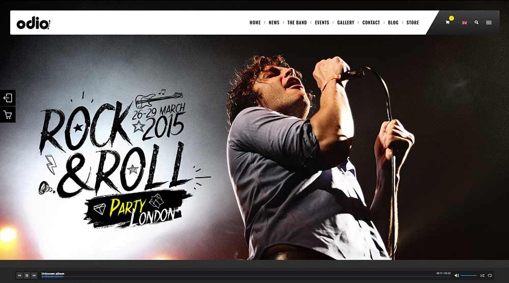 Odio WordPress Themes