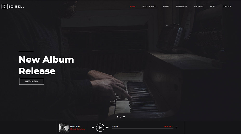 Dezibel WordPress Themes