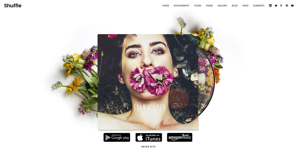 Shuffle Wordpress Theme
