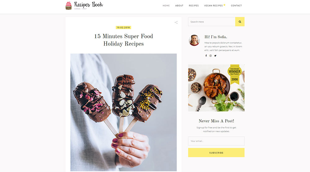 Bridge WordPress Theme