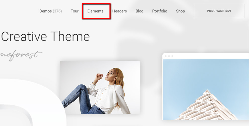 Bridge Theme Elements