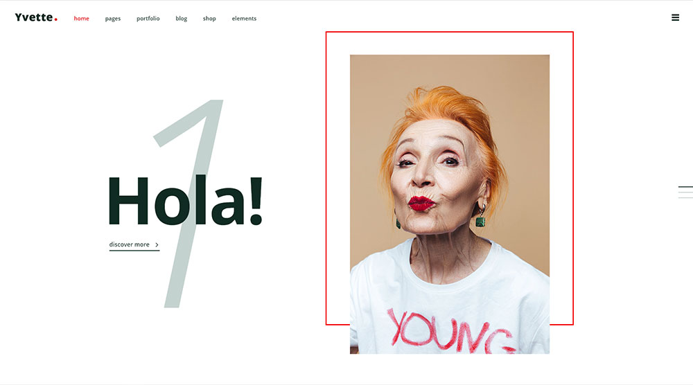 20+ отличных тем WordPress с Slider Revolution 7 Yvette WordPress Theme with Slider