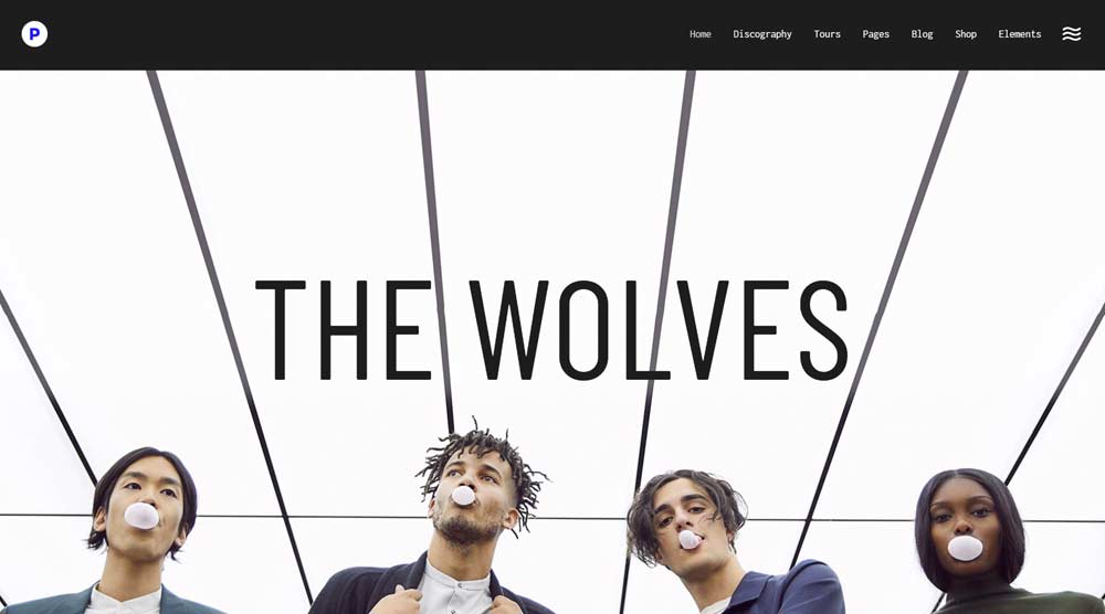 Polyphonic Music WordPress Theme