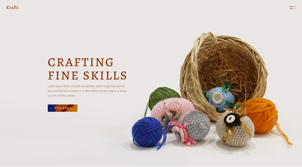 Krafti WordPress Theme