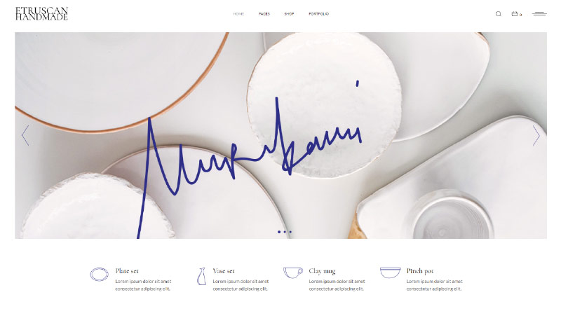 Etruscan WordPress Theme