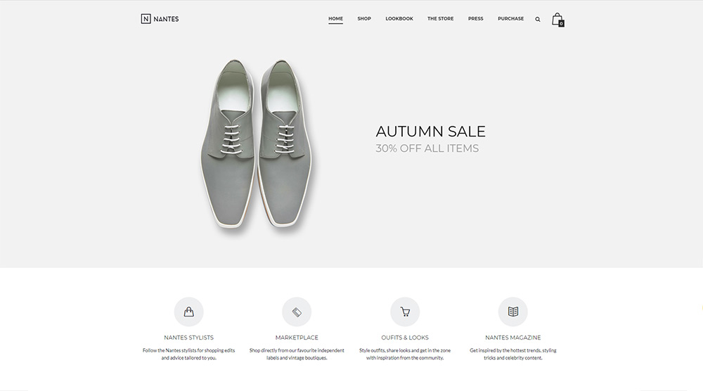 Nantes WordPress Theme