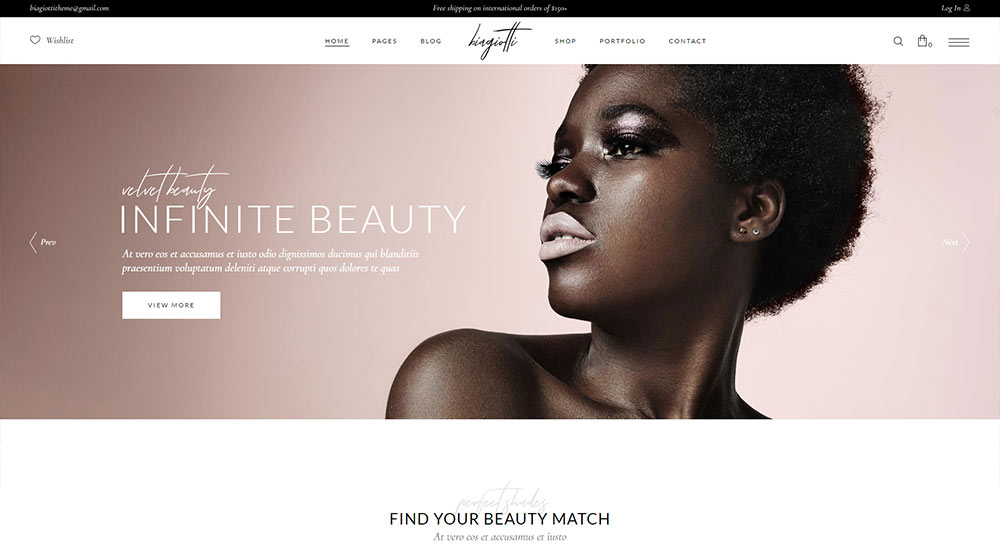 Biagiotti-WordPress-Theme