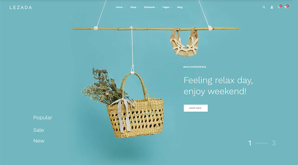 Fashion Lezada WordPress Theme