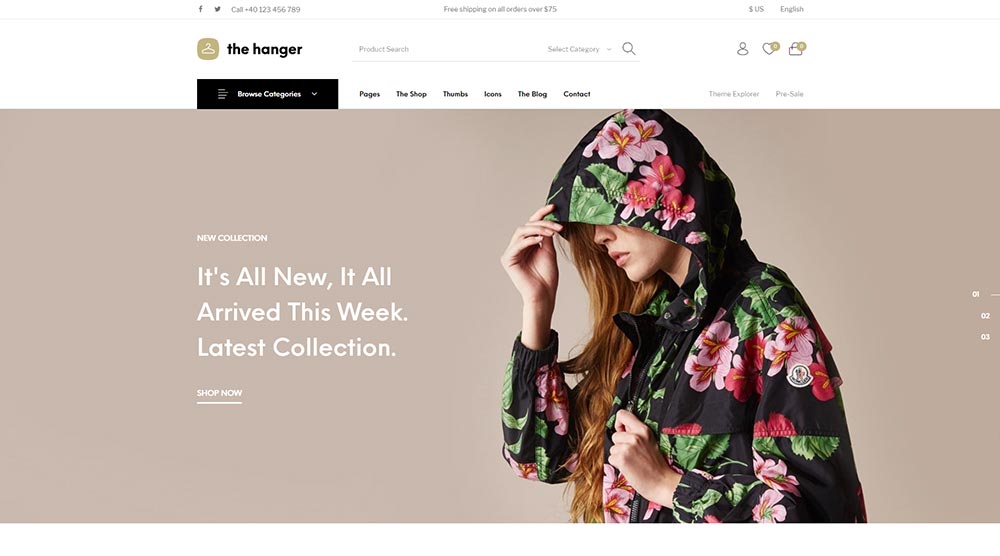 The Hanger WordPress Theme