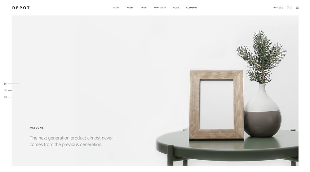 Depot WordPress Theme