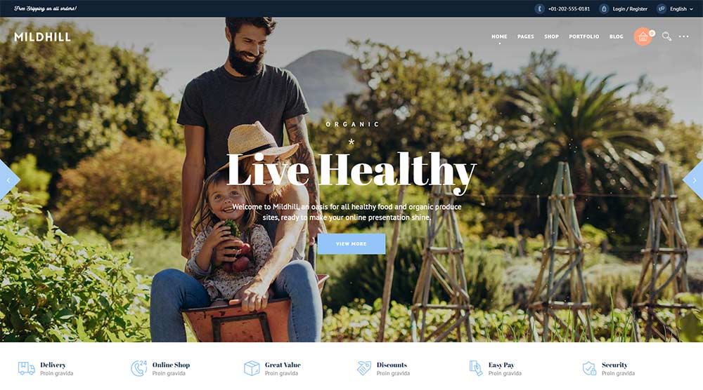 Mildhill-WordPress-Theme