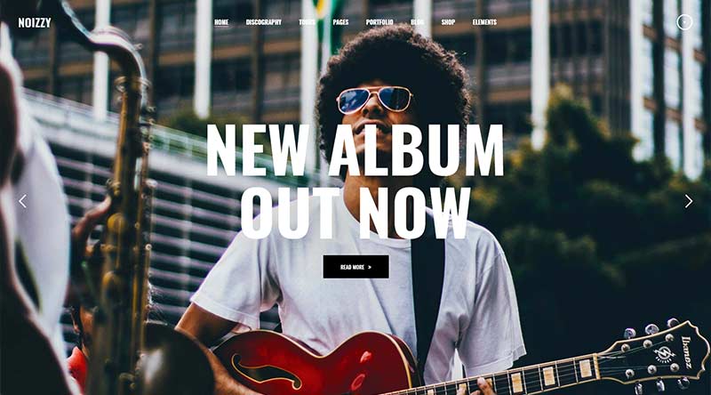Noizzy WordPress Theme