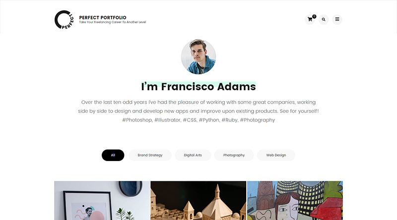 Perfect Portfolio WordPress Theme