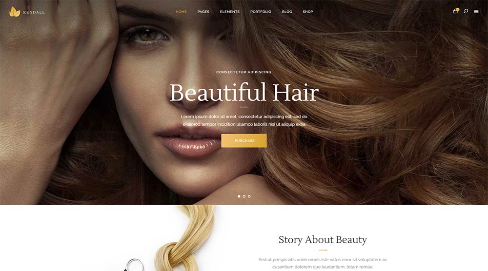 Kendall Wordpress Theme