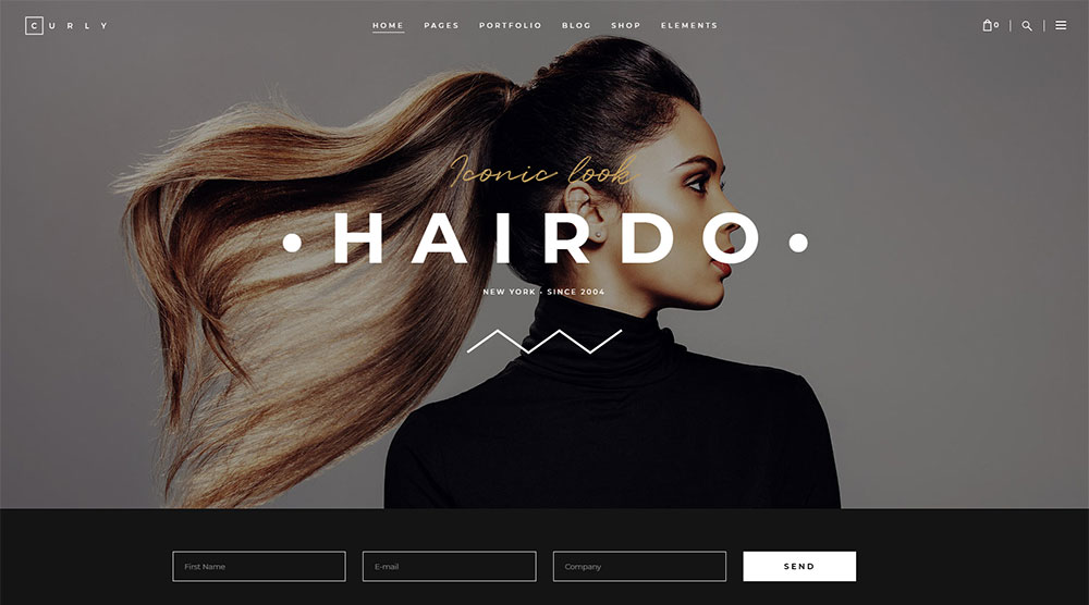Curly Wordpress Theme