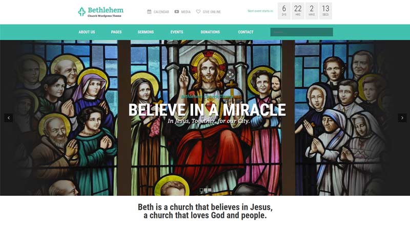 Bethlehem WordPress Theme