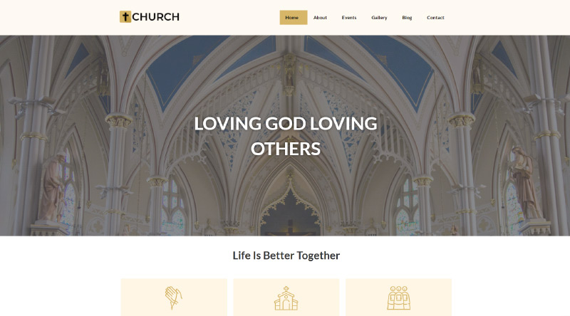 Church WordPress Theme
