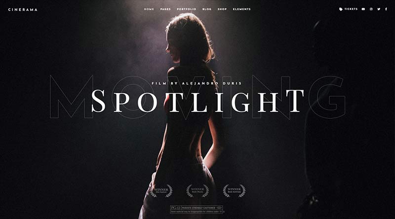 Cinerama WordPress Themes