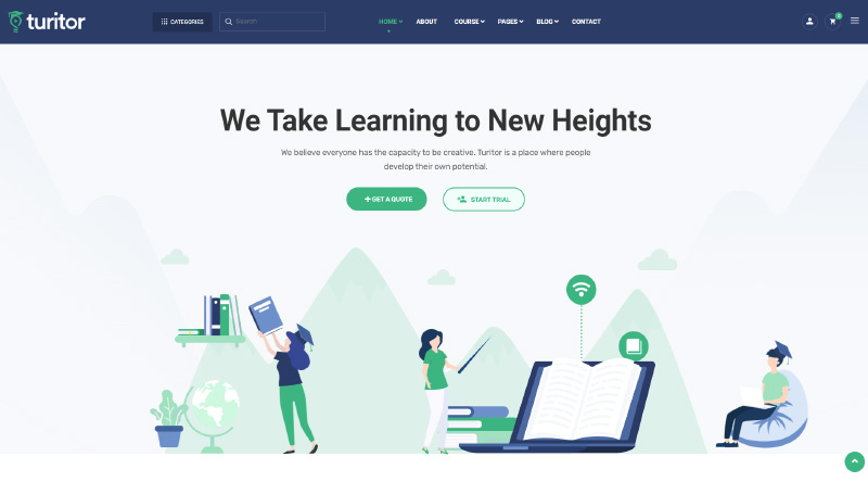 Turitor WordPress Theme