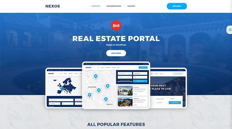 Nexos WordPress Theme