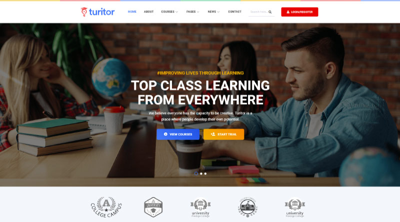 Turitor WP Theme