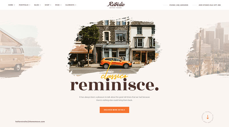 Retrolie WordPress Theme