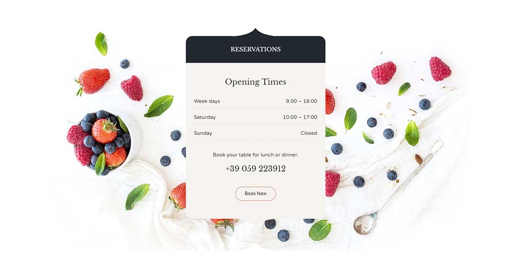 Cafe WordPress Theme