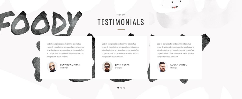 Appetito WordPress Theme Shortcode