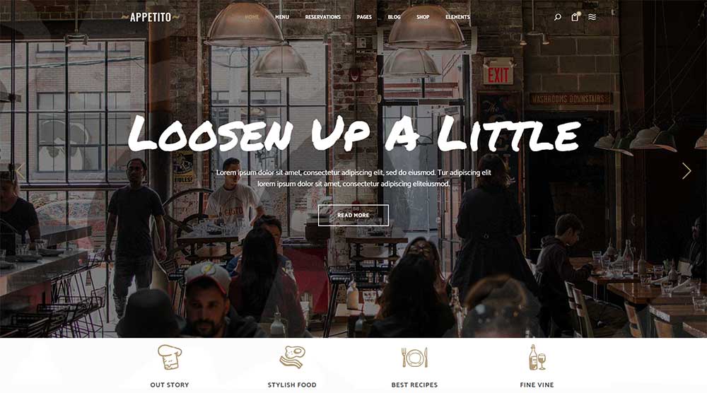 Appetito WordPress Theme