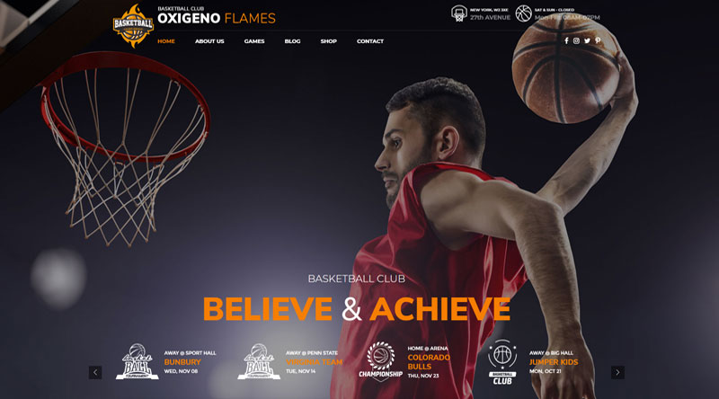 Oxigeno WordPress Theme