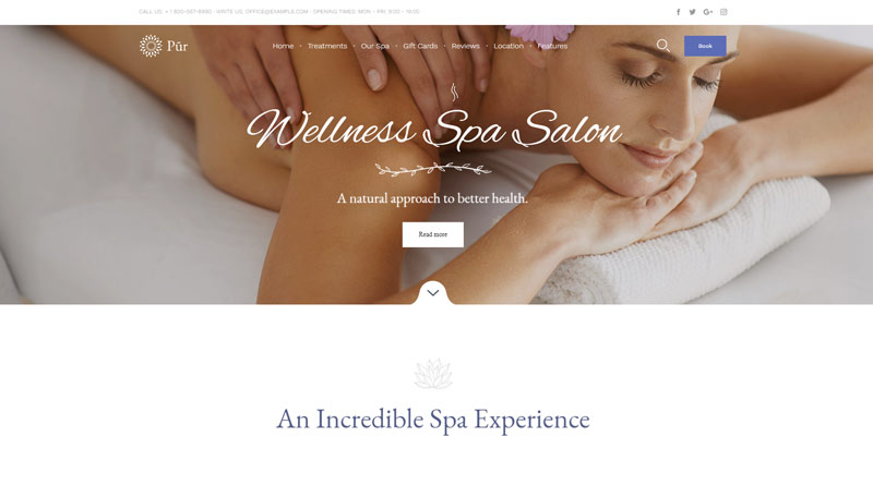 Pur WordPress Theme