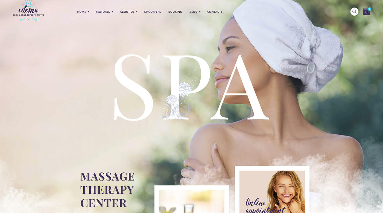 Edema Spa Wordpress Theme