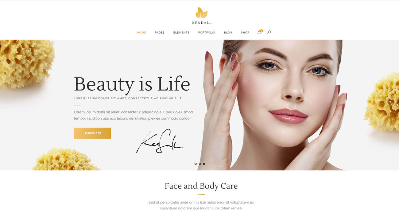 Kendall Wordpress Theme