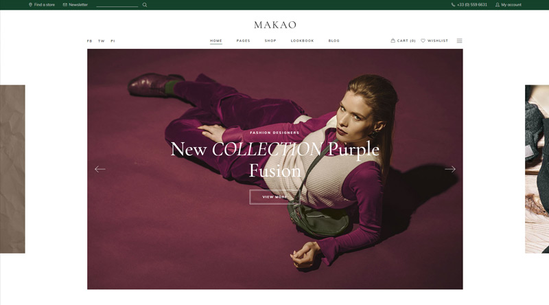 Makao WP theme