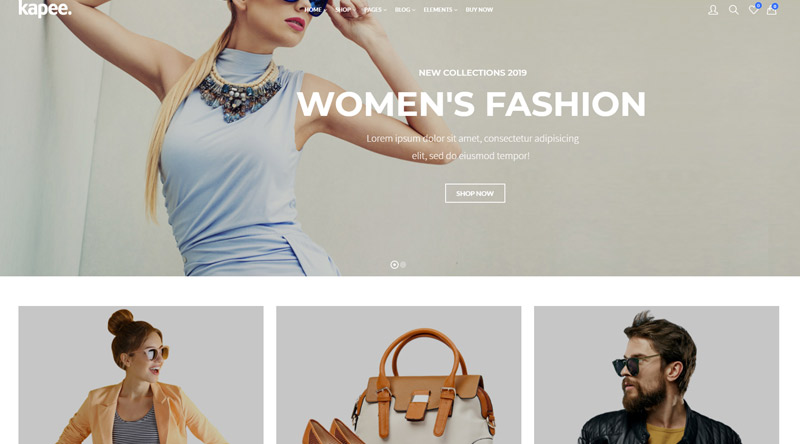 Kapee WP theme