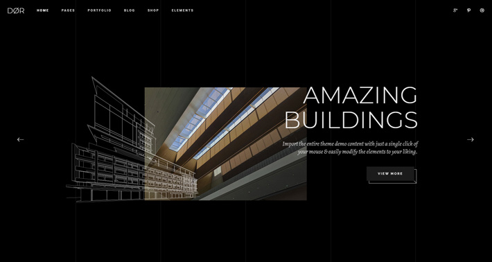 Dor Finnhutte WordPress Theme