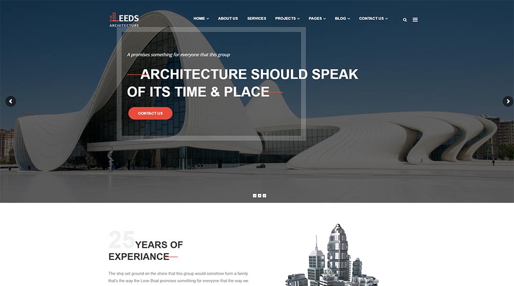 Leeds WordPress Theme