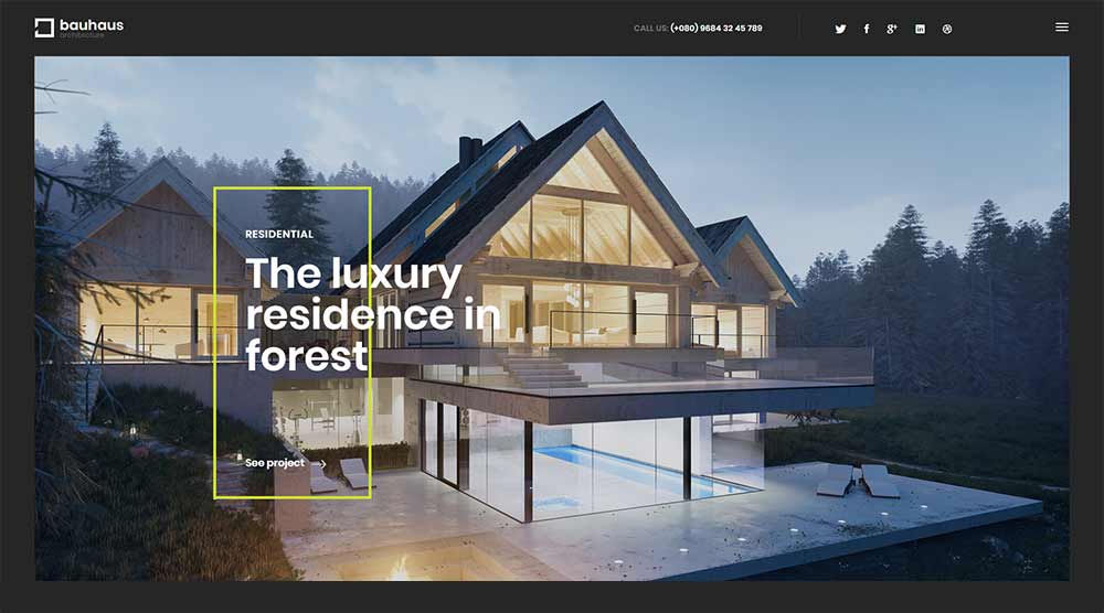 Bauhaus WordPress Theme